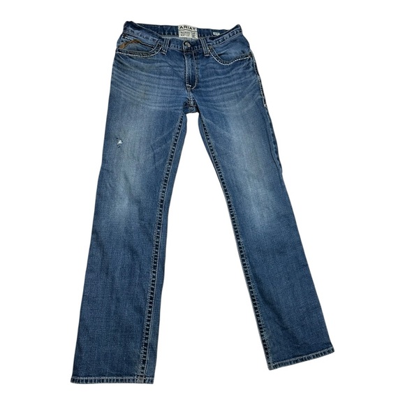 Ariat M4 Preston Relaxed Fit Bootcut Jeans Men's 31 x 34 Western Cowboy Rodeo - Picture 3 of 16